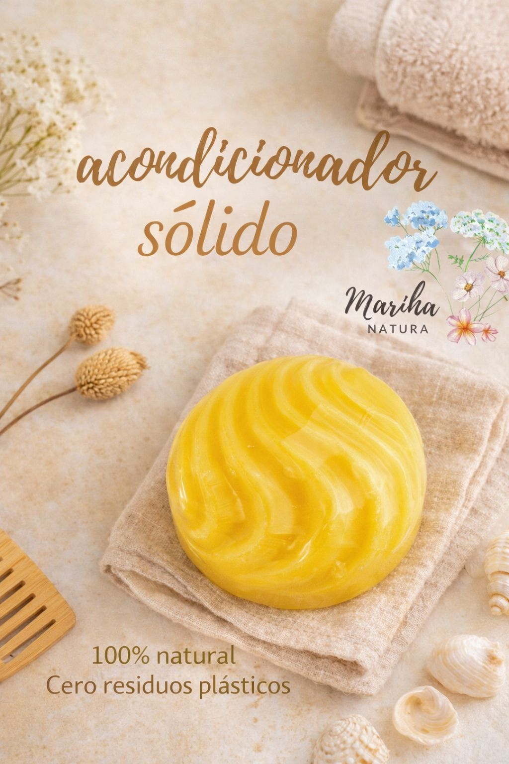 Shampoo y acondicionador solido de Mango