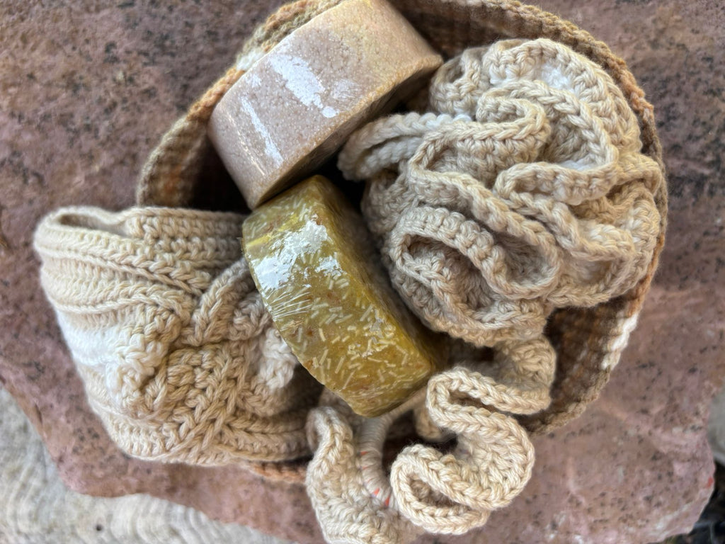 Shampoo solido de almendras