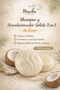 Shampoo y acondicionador solido de Coco